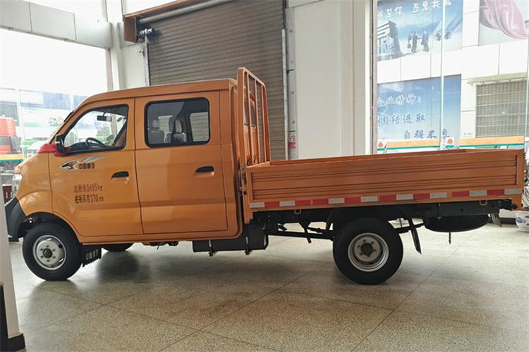 重汽王牌 w1系 61马力 2.5米 国四双排栏板载货微卡(cdw1030s2m4)