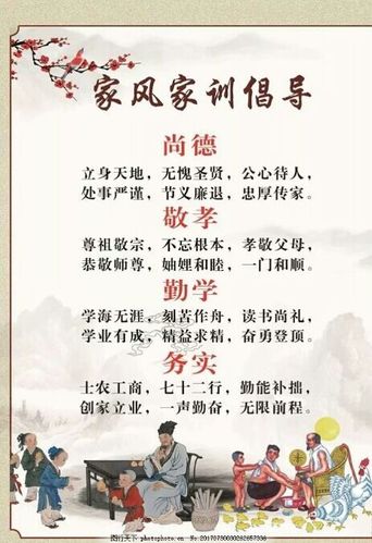 家风,家规,家训好传统灵武市第一小学四(7)班 蔡馨怡