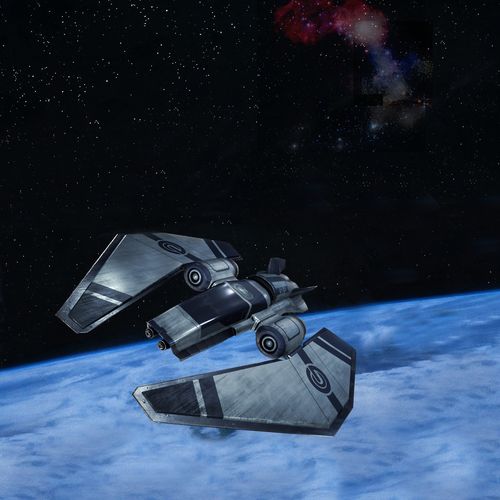 sr-5星际战斗机3d模型