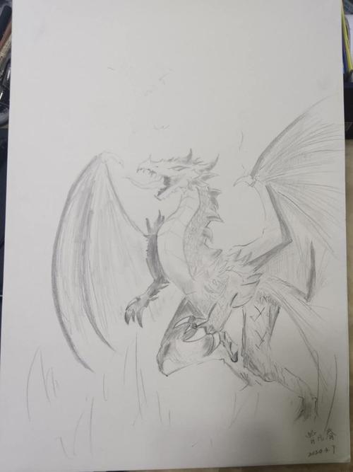 曾凡春 绘画《神龙飞天》