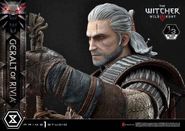 prime1新品《巫师3》杰洛特豪华版雕像 售价1449美元