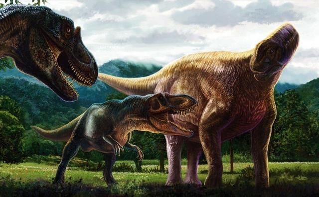 其实不然,南方巨兽龙体型相对瘦小,而且是最矮的食肉恐龙