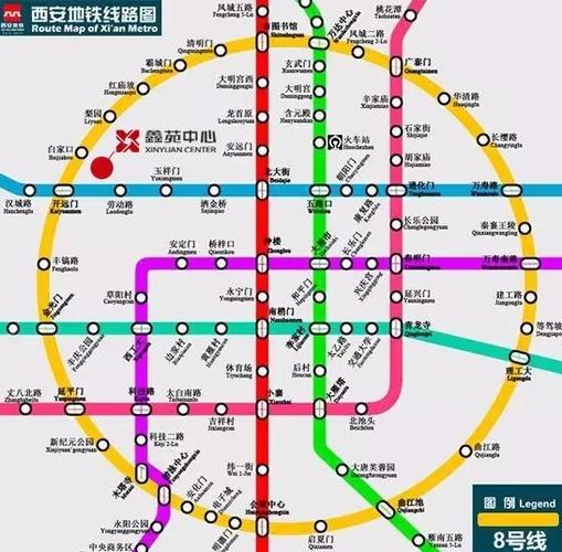 西安地铁一共要修几条线路,分别从哪里到哪里?