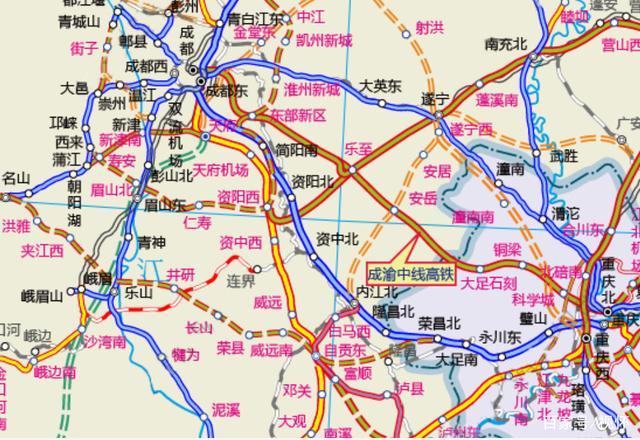 最新!四川16条普铁 高铁推进情况,包含在建,计划新开工铁路
