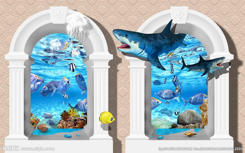 3d海洋世界立体画图片
