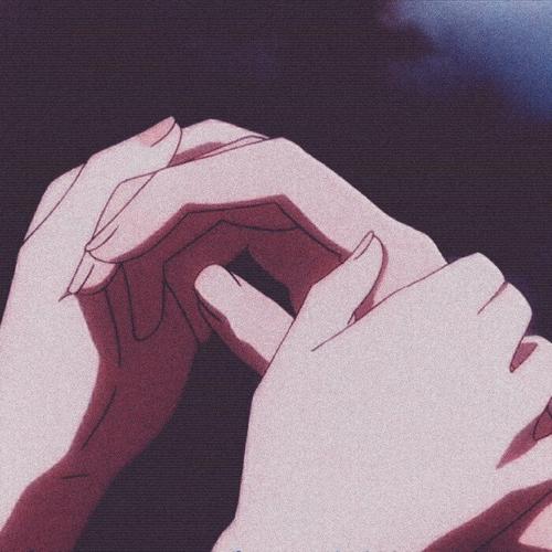 动漫情侣头像 "手牵手比分享一张床还意义重大"