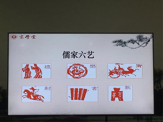 孟教授从"儒家六艺"六种技能讲起,"克己复礼,不亦乐乎,酌古御今,射