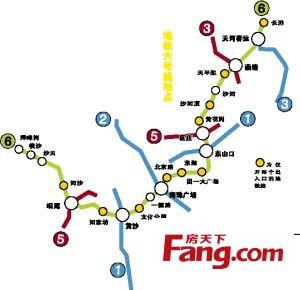 广州地铁六号线即将开通 一半站点仅开两个口