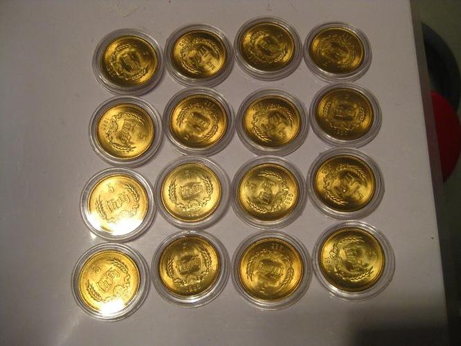 【藏品斋】85年/1985年长城币 5角五角硬币 全新卷拆商品图片价格