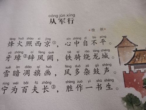同题诗篇(从军行·杨炯)