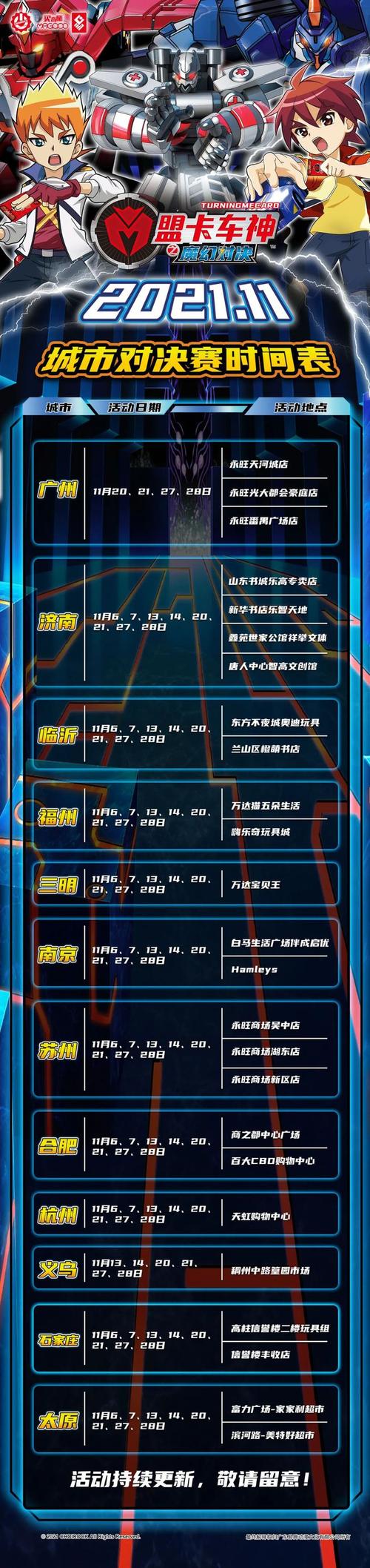 燃爆11月∣盟卡车神持续升温赛事活动遍地开花