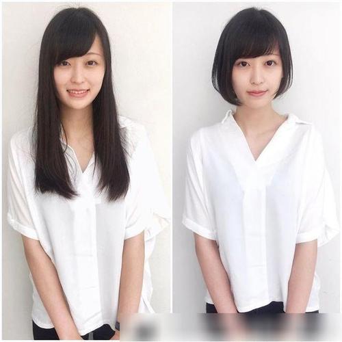 今年长发剪短发,这样剪你喜欢吗