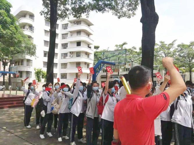 桂城全力护航,追梦少年奔赴考场!_南海实验
