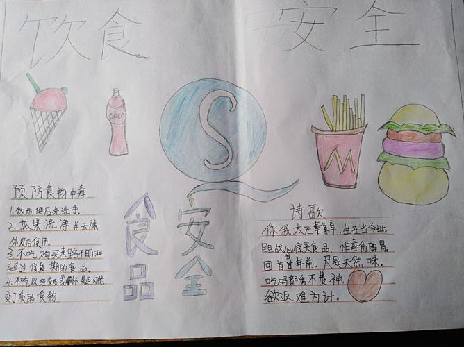 高年级学生经过认真的编排版面,加入精美的插图,使手抄报的内容更加