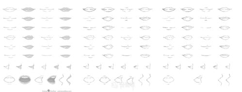 发布了作业 古风插画嘴巴的基本画法