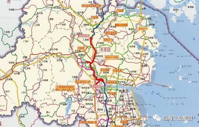 不少粉丝留言 临海到椒江有没有在建新路 早前报道 ↓↓↓ 104国道塘