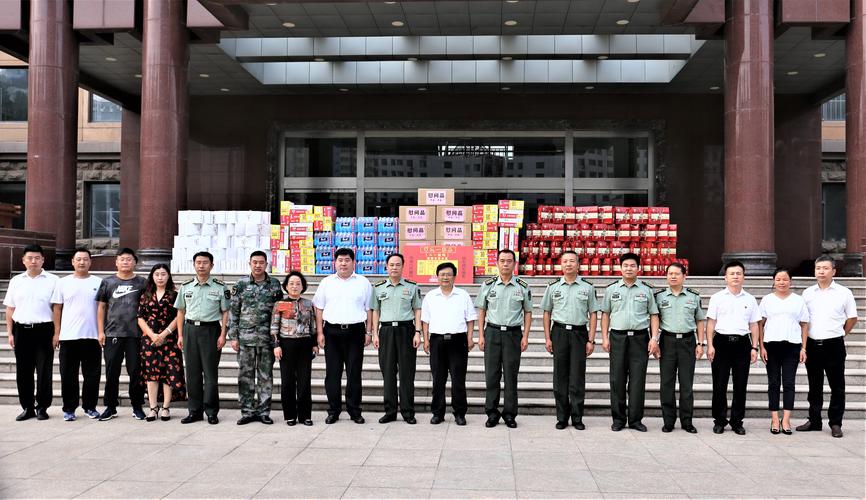 涉县县委,县政府主要领导慰问邯郸市军分区官兵