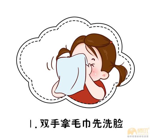 幼儿园生活自理能力培养丨我会洗脸穿鞋步骤图10p