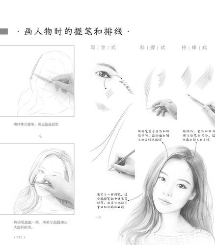 美人绘 铅笔人物画入门