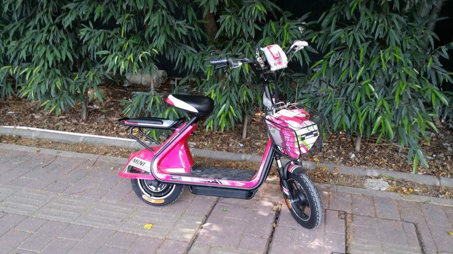 爱玛14寸48v迷你mini可酷电动车