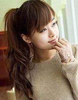 方脸扎发还是披发好看 方脸mm适合的扎发发型