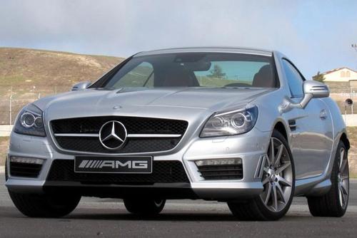 奔驰slk55 amg 2012款 5.5l at 外观