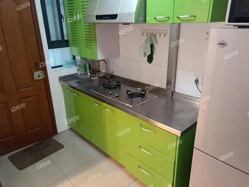 上海浦建小区厨房照片_浦建小区 新出租房:精装一居室,中间楼层,采光