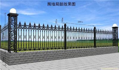 北京供应房山区铁艺围栏订做厂家