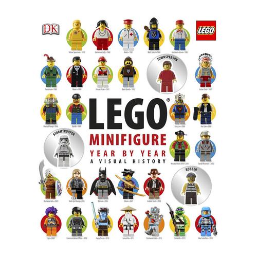 minifigure year by year a visual history 乐高人物志isbn