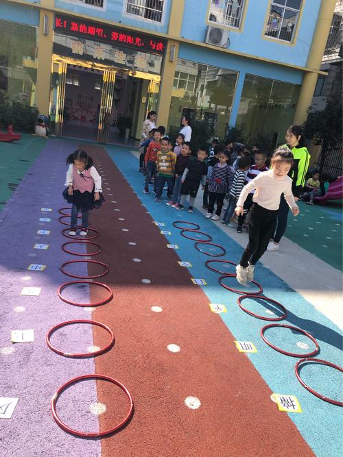 体能游戏【识字跳圈】