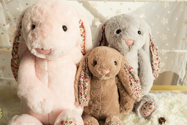 超柔软英国jellycat邦尼兔陪睡宝贝邦尼兔毛绒玩具公仔生日礼物