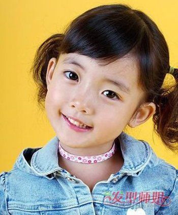 如何帮短头发小朋友扎头发短发的小朋友怎么扎头发4