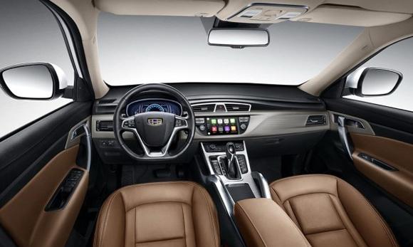 8t/2.0l两种动力 吉利博越实车图发布