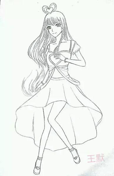 有精灵梦叶罗丽人物绘画吗?谢谢!