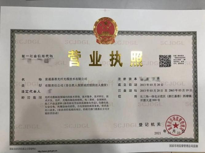 嘉善核发首张住所使用"长三角一体化示范区"字样营业执照