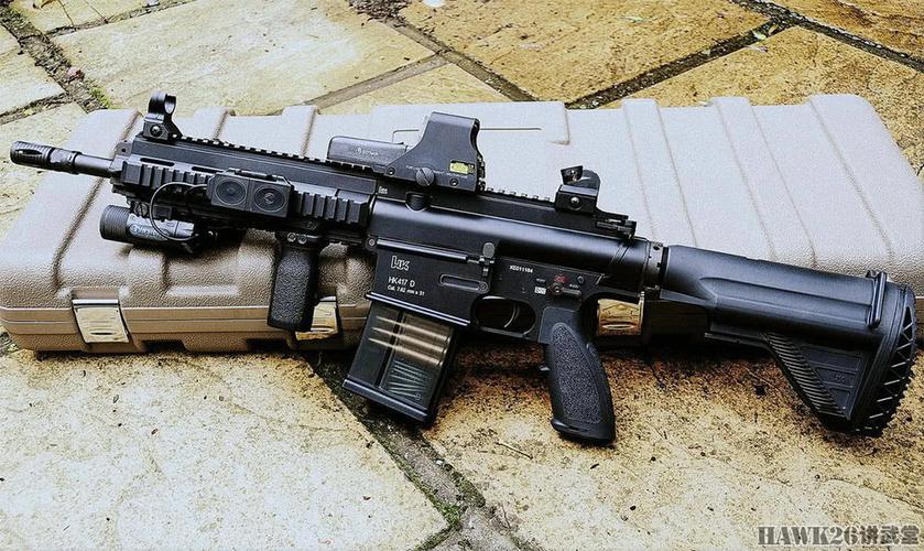 黑克勒-科赫提交的hk417,该枪已经成为德军,美军的精确射手步枪,因此