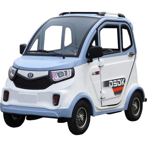 电动车两用新能源四轮代步全封闭电瓶车电动汽车