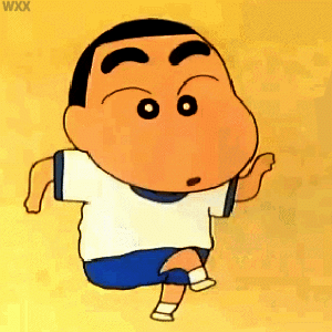 搞怪表情包丨贱萌可爱的蜡笔小新动态表情包超多图预警