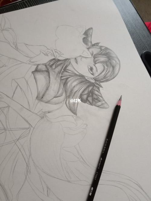 手绘猫影幻舞(图不可用)_手绘_海报_文化_绘画