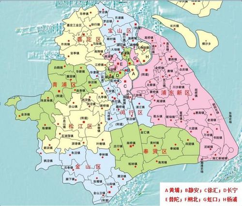 理想中的上海行政区划分