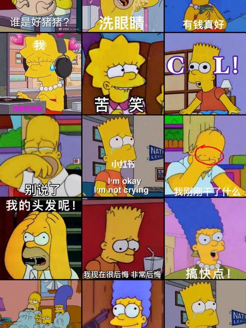 辛普森一家07表情包合集gif_表情包_辛普森一家怎么