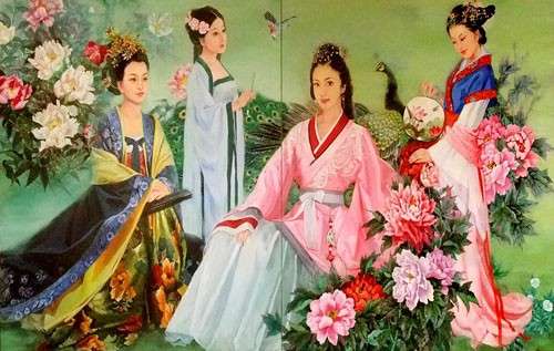 卓文君李清照落选《四大才女图》才女有新划分(图)