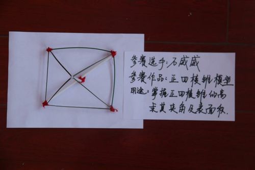 教具设计显功底 不忘初心为教育——则克台镇中学数学