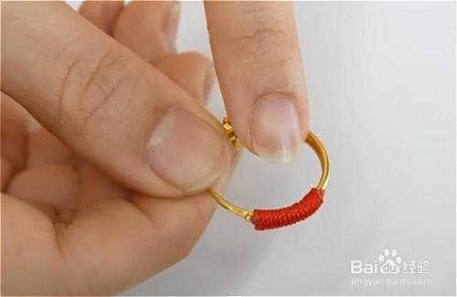 戒指怎么编红绳