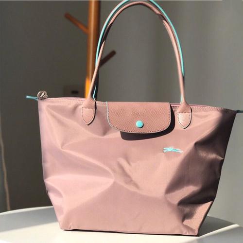 2019新款颜色longchamp龙骧70周年纪念款刺绣女包饺子可折叠单肩