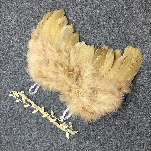 新生儿拍照翅膀婴儿摄影留念翅膀造型摄影道具满月宝宝创意小翅膀
