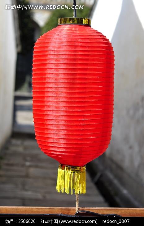 大红灯笼特写