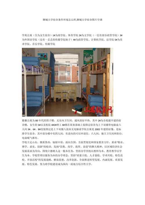 聊城大学宿舍条件环境怎么样聊城大学宿舍图片空调