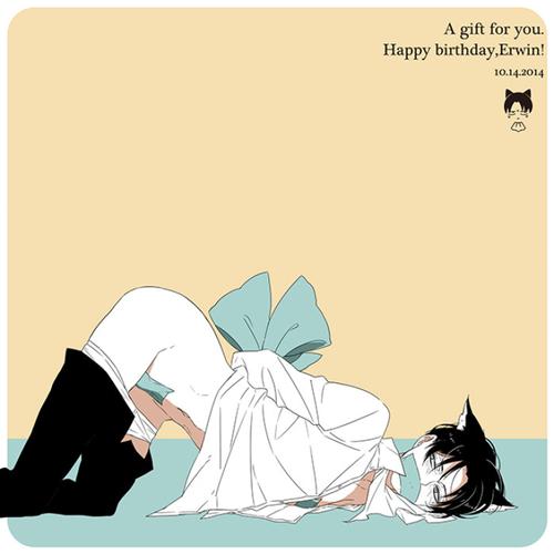 eyokiki 画师id:4373289 作品id:46943755【团兵,团长,这是你的生日