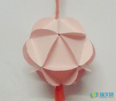 花球灯笼折纸 手工折纸大全-蒲城教育文学网